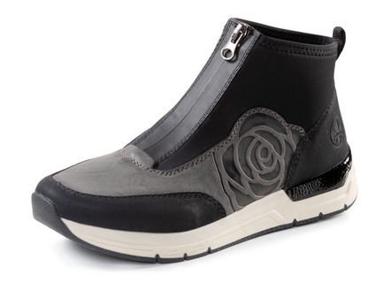 Rieker Bootie mit floraler Prägung